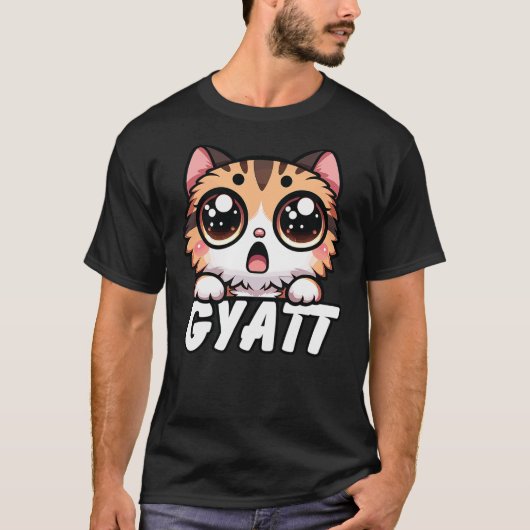 Gyatt with Kawaii Cat, Gyatt Tシャツ (正面)