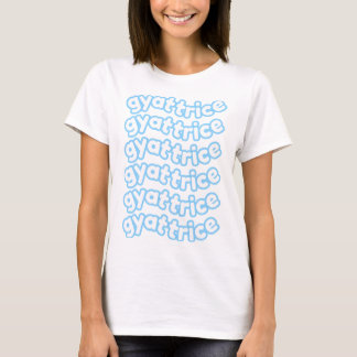 @gyattriceパステルブルーウィメンズ tシャツ