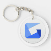 GyazoのロゴKeychain キーホルダー (正面)