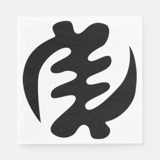 Gye Nyame | 神は至高である アディンクラのシンボル スタンダードランチョンナプキン