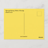 Gyeongbokgung Palace Security Seoul South Korea ポストカード (裏面)