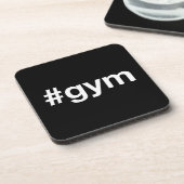 GYMハッシュタグ コースター (左側)