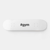 GYMハッシュタグ スケートボード (横)