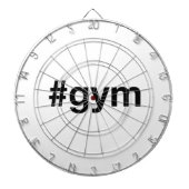 GYMハッシュタグ ダーツボード (正面)