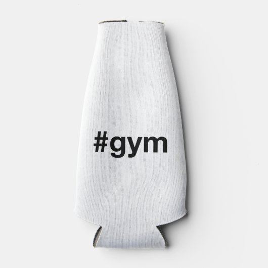 GYMハッシュタグ ボトルクーラー (正面)