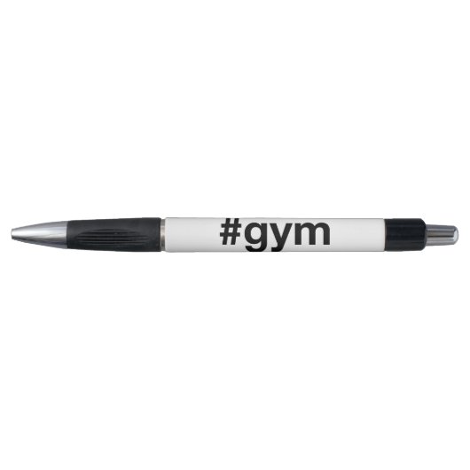 GYMハッシュタグ ボールペン (正面)