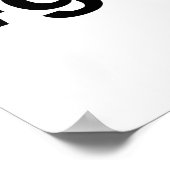 GYMハッシュタグ ポスター (角)