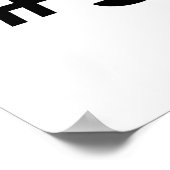 GYMハッシュタグ ポスター (角)