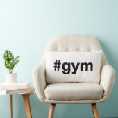 GYMハッシュタグ ランバークッション (椅子)