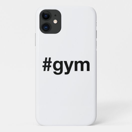 GYMハッシュタグ Case-Mate iPhoneケース (裏面)