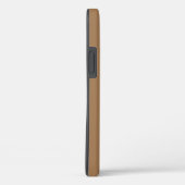 GYMモチベーション引用文とライトブラウン Case-Mate iPhoneケース (裏面 / 右)