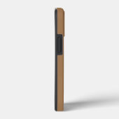 GYMモチベーション引用文とライトブラウン Case-Mate iPhoneケース (裏面 / 右)