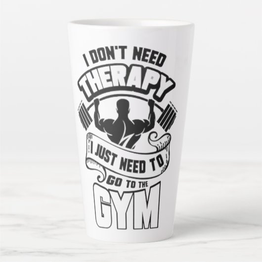 Gym カフェラテマグ (正面)