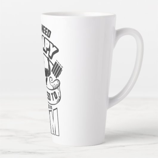 Gym カフェラテマグ (右)