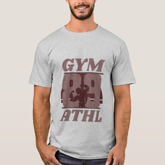 gym athl tシャツ (正面)