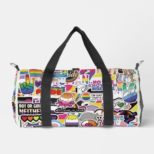 Gym bags ダッフルバッグ (正面)