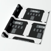Gym Building ラッピングペーパー (アンロールド)