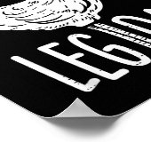 Gym Chicken Dont Skip Leg Day Fun Workout Fitness  ポスター (角)