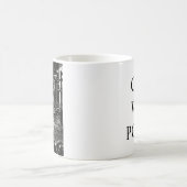 Gym Coffee Mug – Hard Work - Grey Will Power コーヒーマグカップ (中央)