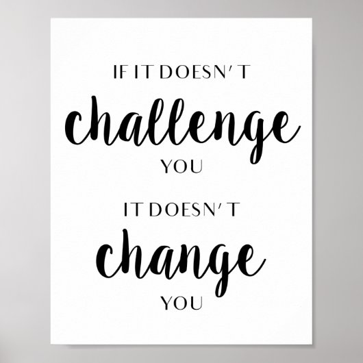 Gym, Exercise, Workout Motivational Wall Art ポスター (正面)