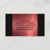 Gym Flex | Kettle Bell Logo | Fitness 名刺 (裏面)