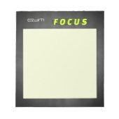 Gym Focus ノートパッド (正面)