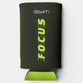 GYM FOCUS Modern Fitness スリム缶クーラー (正面)
