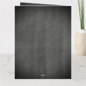 GYM FOCUS Modern Fitness Birthday カード (裏面)