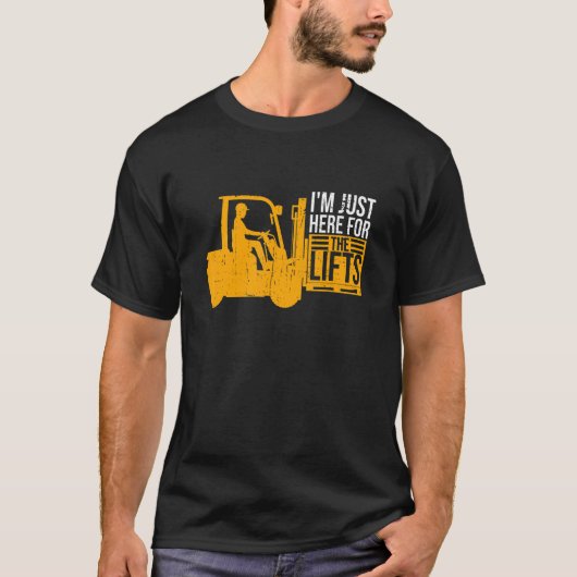 Gym  Fork Stacker Operator Warehouse Forklifter 2 Tシャツ (正面)