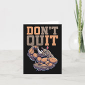 Gym Gift For Men Training Motivation Fitness Bodyb カード (正面)