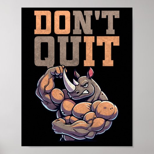 Gym Gift For Men Training Motivation Fitness Bodyb ポスター (正面)