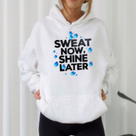 Gym Girl Quote Workout  Motivation  パーカ