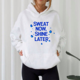 Gym Girl Quote Workout  Motivation  パーカ