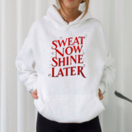Gym Girl Quote Workout  Motivation  パーカ