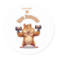Gym Hamster – Funny Workout Hamster Design