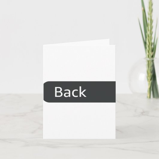 Gym Motivation Funny 0 Fors Given Men's  カード (正面)