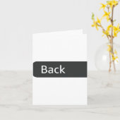 Gym Motivation Funny 0 Fors Given Men's  カード (黄色い花)