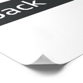 Gym Motivation Funny 0 Fors Given Men's  ポスター (角)