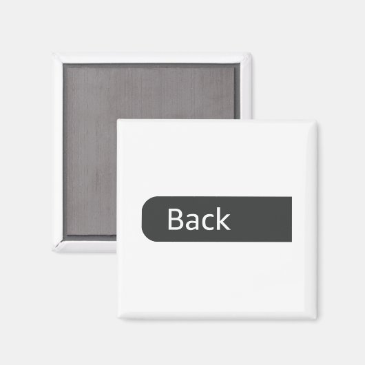 Gym Motivation Funny 0 Fors Given Men's  マグネット (正面/裏面)