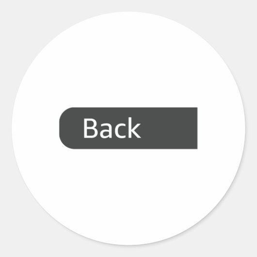 Gym Motivation Funny 0 Fors Given Men's  ラウンドシール (正面)