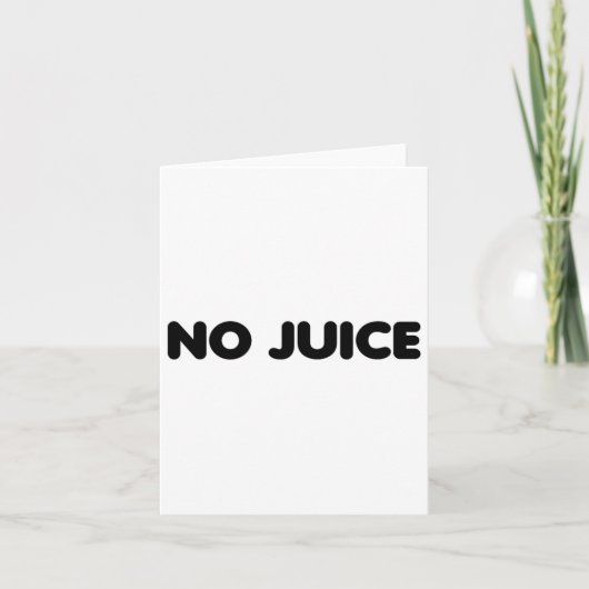 Gym No Juice Clean Bodybuilding  カード (正面)