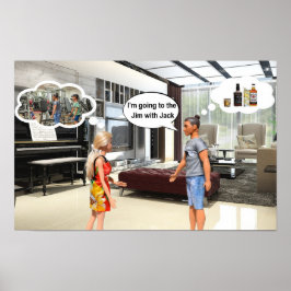 Gym or Jim. ポスター