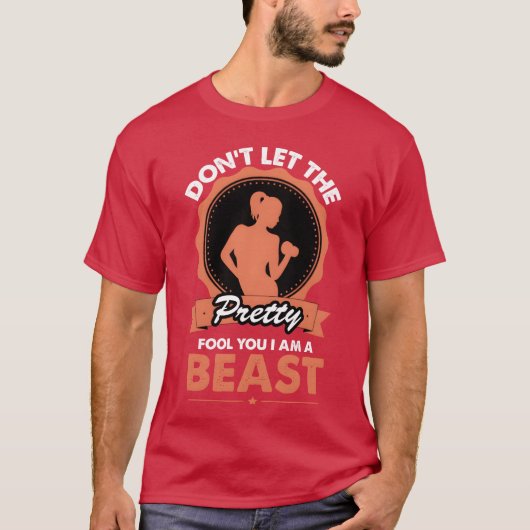 Gym Quote WeightLifting Workout Quote Funny Fitne Tシャツ (正面)