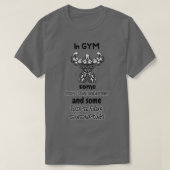 Gym quotes tシャツ (デザイン正面)