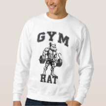 Gym Rat Deadlift - Lifting Humor - Bodybuilding