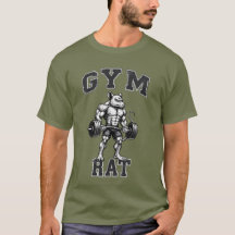 Gym Rat Deadlift - Lifting Humor - Bodybuilding