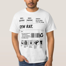 Gym Rat Formula: Handle With Gains Tシャツ