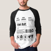 Gym Rat Formula: Handle With Gains Tシャツ (正面)