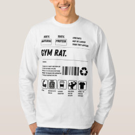 Gym Rat Formula: Handle With Gains Tシャツ