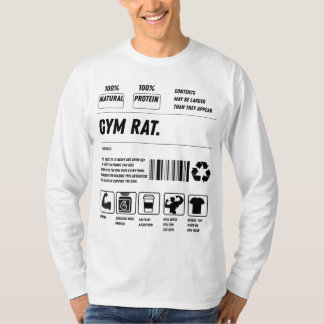 Gym Rat Formula: Handle With Gains Tシャツ